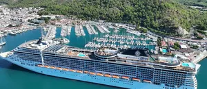 333 Metrelik Dev Kruvaziyer Marmaris'e Geldi: Gemide 5 Binden Fazla Kişi Var