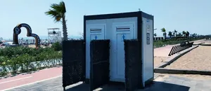 Karmod, Balıkesir'deki mavi bayraklı plajlar için tuvalet kabinleri üretti