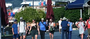 "MS Nieuw Statendam" kruvaziyeri Marmaris'e 2 bin 594 turist getirdi