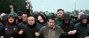 Protesters Disperse After Blocking Route for Loyalist March in Portadown