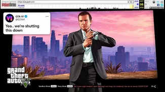 GTA 5’i Chrome’da Çalıştırdılar: Proje Birkaç Saat Sonra Ortadan Kayboldu