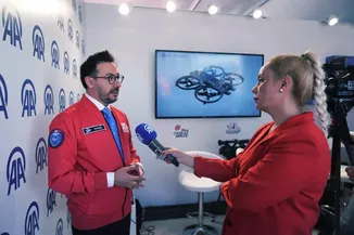 AA Yönetim Kurulu Başkanı ve Genel Müdürü Karagöz TEKNOFEST Mavi Vatan'ı ziyaret etti: