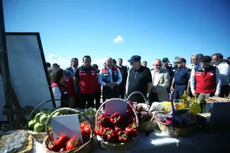 Çanakkale'de "Çeltik Hasadı Tarla Günü" etkinliği düzenlendi