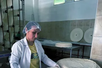 Giresun'da kadın girişimci yufka imalathanesinde 9 kişiye istihdam sağladı