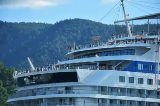 Marmaris'e "Aida Stella" kruvaziyeriyle 2 bin 500 yolcu geldi