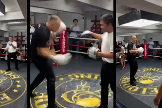 Presidente de Polonia "Se Mide" con la Leyenda del Box Manny Pacquiao en Filipinas