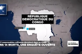 RD Congo, au Moins 14 Morts dans UN Crash D'Avion Dont 2 Responsables Militaires
