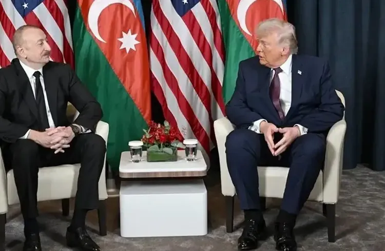 Aliyev, ABD Başkanı Trump ile görüştü