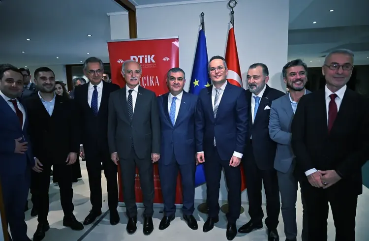 Brüksel'de AB-Türkiye İş Zirvesi kapsamında resepsiyon düzenlendi
