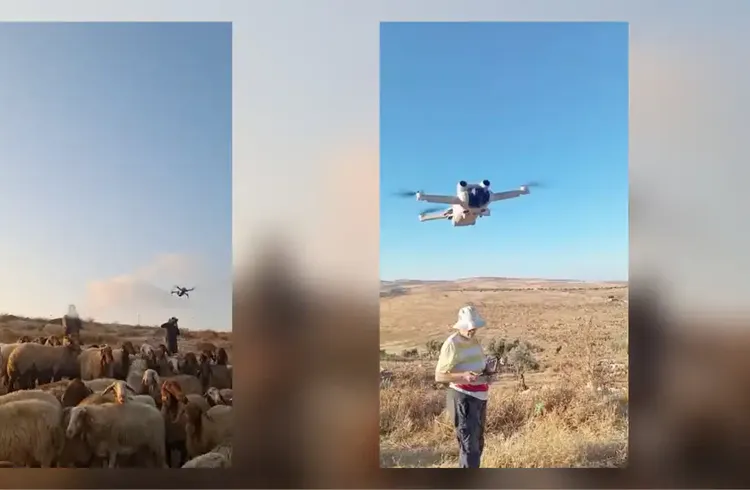Cisjordanie Occupée : Des Palestiniens "Harcelés" par L’Usage Croissant des Drones par les Colons