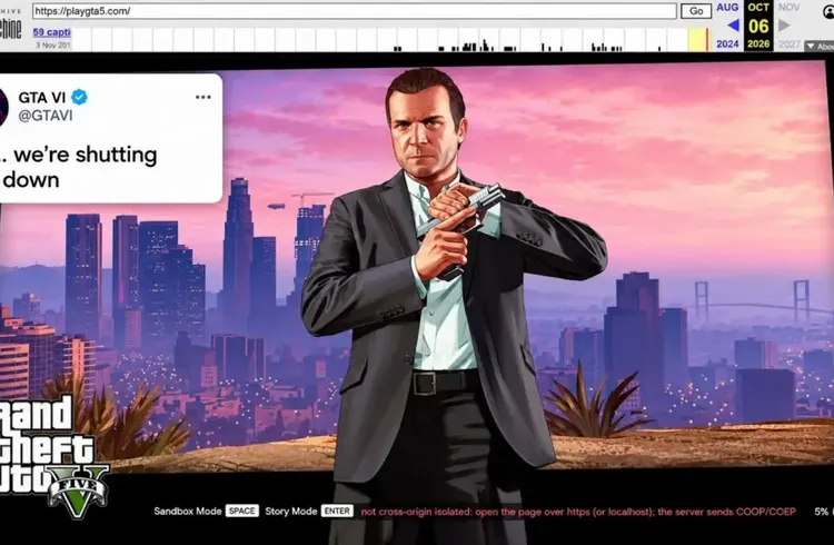 GTA 5’i Chrome’da Çalıştırdılar: Proje Birkaç Saat Sonra Ortadan Kayboldu