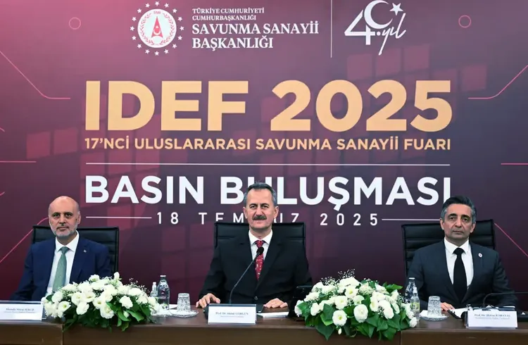 IDEF 2025'in basın tanıtımı yapıldı