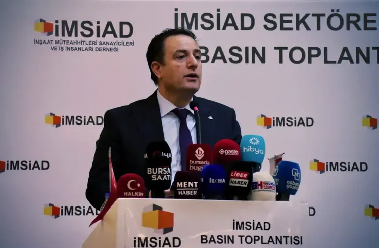 İMSİAD Yönetim Kurulu Başkanı Demir'den inşaat sektörüne destek çağrısı: İMSİAD Yönetim Kurulu Başkanı Demir'den inşaat sektörüne destek çağrısı: