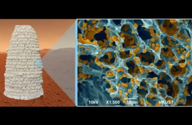 Mars'taki Evler Maya Ve Jelatinden Yapılabilir