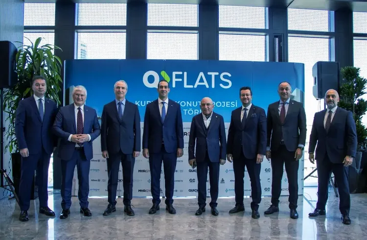 MHR GYO'nun sigorta destekli konut projesi QFlats'ın işbirliği töreni gerçekleşti MHR GYO'nun sigorta destekli konut projesi QFlats'ın işbirliği töreni gerçekleşti