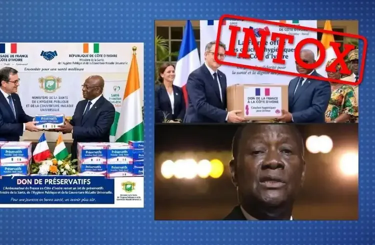 Non, L’Ambassade De France N’A Pas Offert De Couches Ou De Préservatifs À La Côte D’Ivoire