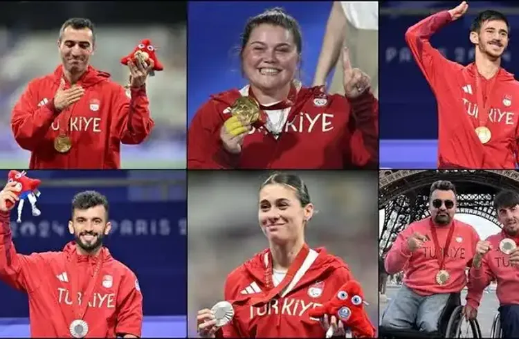 Paris 2024'te Tarih Yazan Paralimpik Sporcular Coşkuyla Karşılandı Paris 2024'te Tarih Yazan Paralimpik Sporcular Coşkuyla Karşılandı