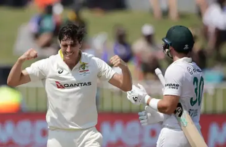 Record-Breaking Quartet Put Australia in Full Control Against South Africa