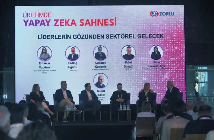 Zorlu Holding, Üretimde Yapay Zeka Sahnesi etkinliği gerçekleştirdi