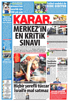 KARAR 20 Mart 2024 gazete manşeti