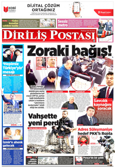 DİRİLİŞ POSTASI 20 Mart 2024 gazete manşeti