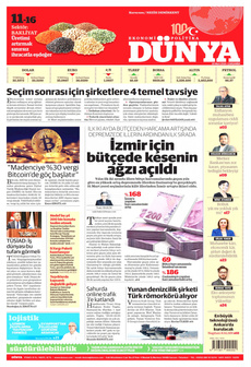 DÜNYA 20 Mart 2024 gazete manşeti