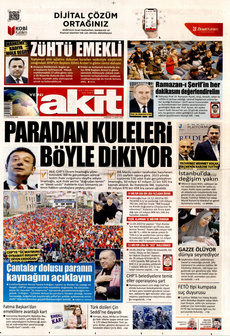 YENİ AKİT 21 Mart 2024 gazete manşeti