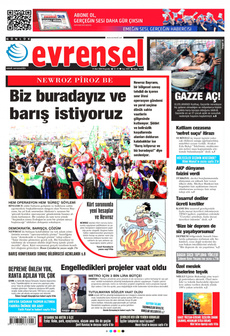 EVRENSEL 21 Mart 2024 gazete manşeti
