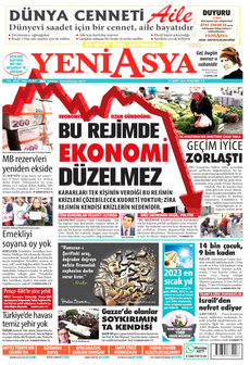 YENİ ASYA 21 Mart 2024 gazete manşeti