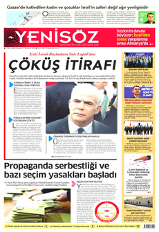 YENİ SÖZ GAZETESİ 21 Mart 2024 gazete manşeti