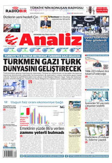 ANALİZ 21 Mart 2024 gazete manşeti