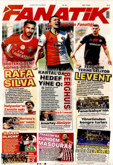 FANATİK 25 Mart 2024 gazete manşeti