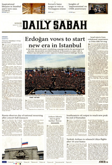 DAİLY SABAH 25 Mart 2024 gazete manşeti