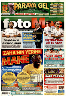 FOTOMAÇ 26 Mart 2024 gazete manşeti