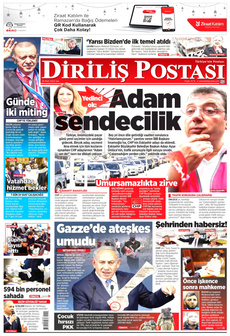 DİRİLİŞ POSTASI 26 Mart 2024 gazete manşeti