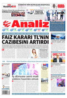 ANALİZ 26 Mart 2024 gazete manşeti