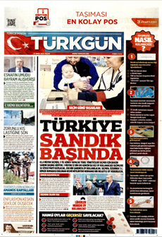 TÜRKGÜN 31 Mart 2024 gazete manşeti