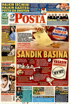 POSTA 31 Mart 2024 gazete manşeti