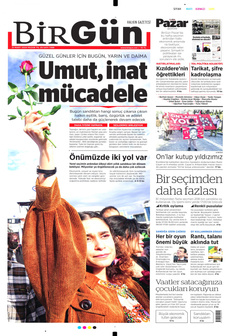 BİRGÜN 31 Mart 2024 gazete manşeti
