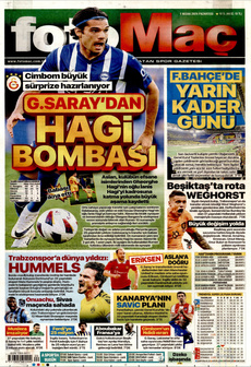 FOTOMAÇ 1 Nisan 2024 gazete manşeti