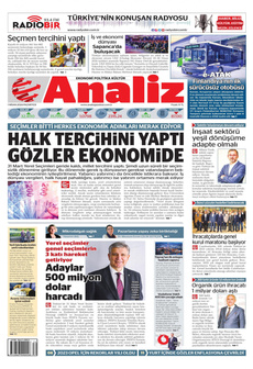 ANALİZ 1 Nisan 2024 gazete manşeti
