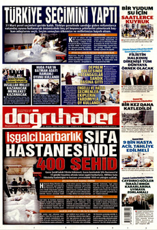 DOĞRU HABER 1 Nisan 2024 gazete manşeti