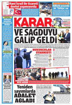 KARAR 4 Nisan 2024 gazete manşeti
