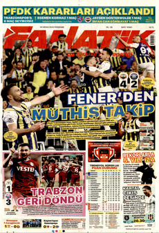 FANATİK 4 Nisan 2024 gazete manşeti