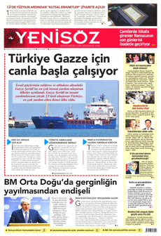 YENİ SÖZ GAZETESİ 4 Nisan 2024 gazete manşeti