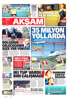 AKŞAM 5 Nisan 2024 gazete manşeti