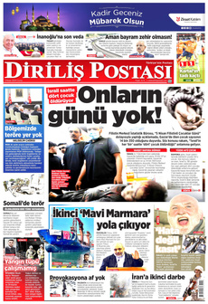 DİRİLİŞ POSTASI 5 Nisan 2024 gazete manşeti