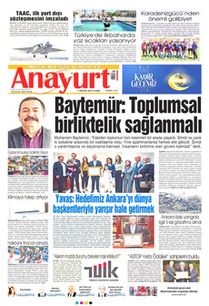 ANAYURT 5 Nisan 2024 gazete manşeti