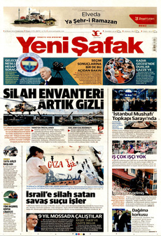 YENİ ŞAFAK 6 Nisan 2024 gazete manşeti