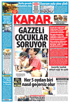 KARAR 6 Nisan 2024 gazete manşeti